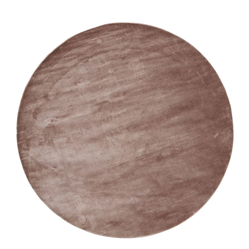 Lucens_Rose_round rug