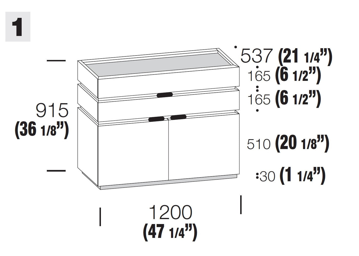 Cidori Sideboard Ex.1