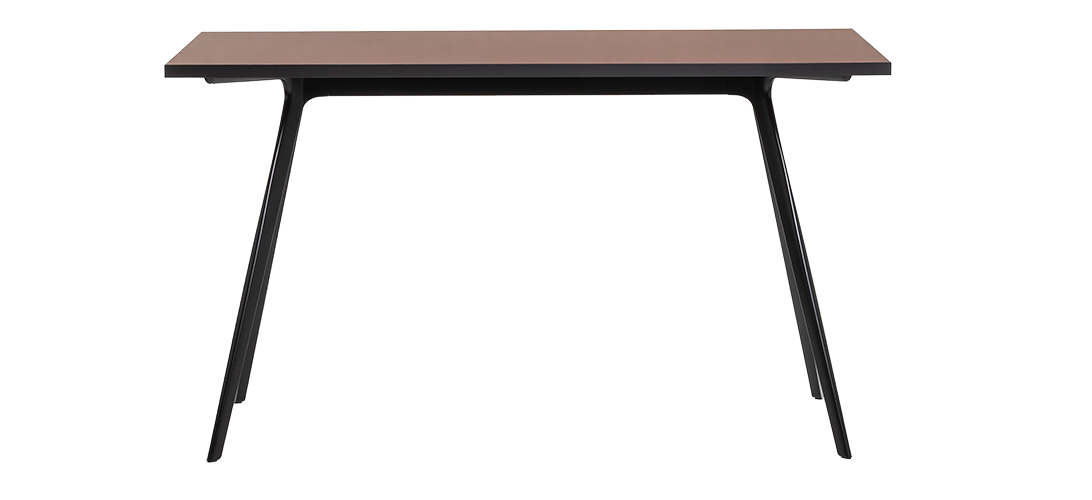 Magis Baguette Desk Bordeaux and Black