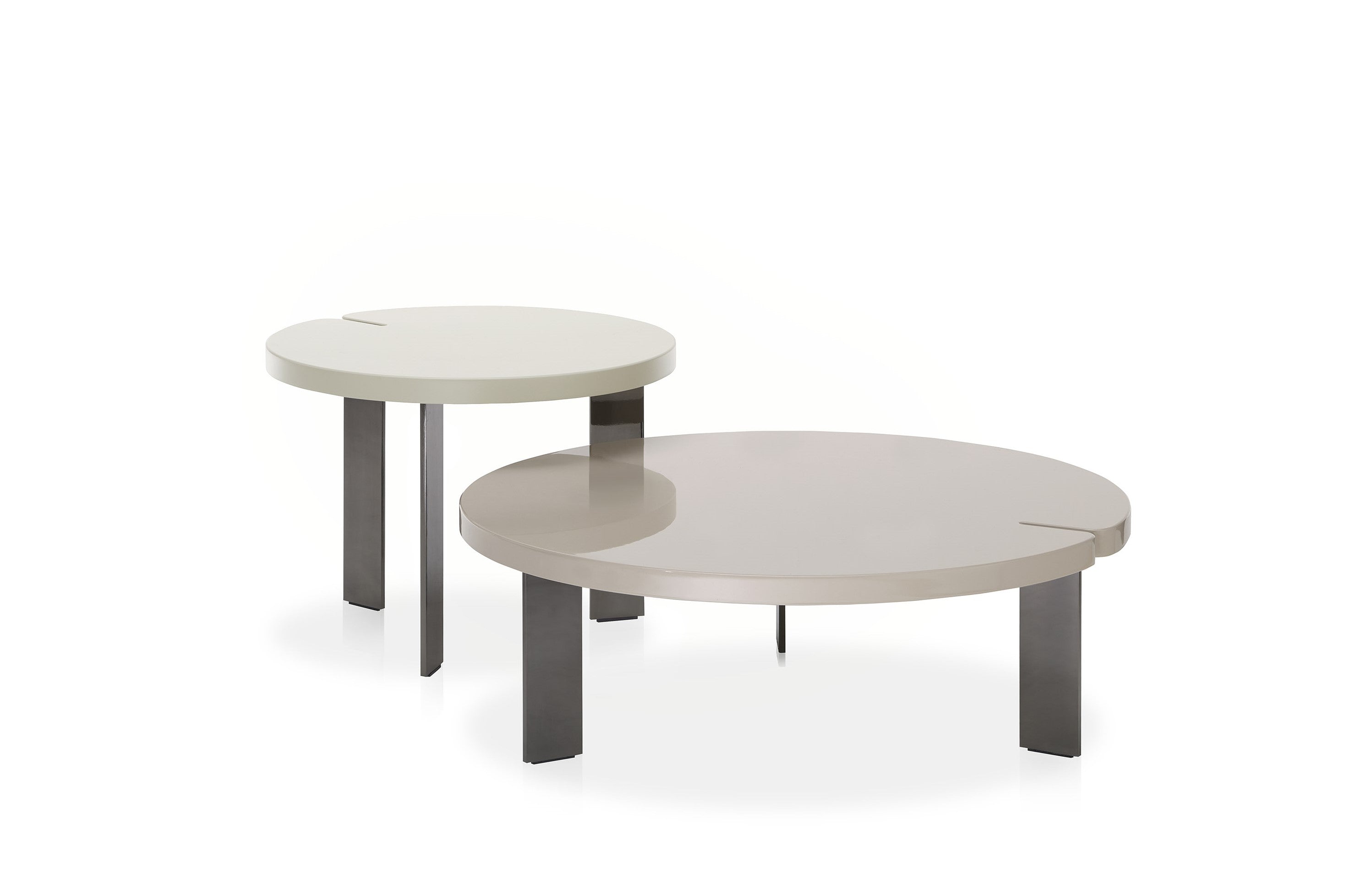 Saba Butter Round Coffee Tables