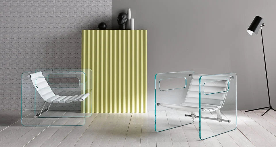 Tonelli Naked chair in modern interior setting with sculptural design focus
