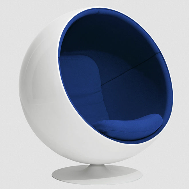 Authentic Aarnio_Ball Chair_Blue 08 Fabric