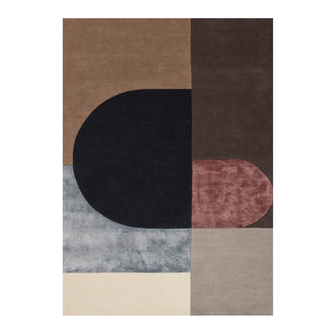 Area Rugs - Linie Vilja Rug Bordeaux