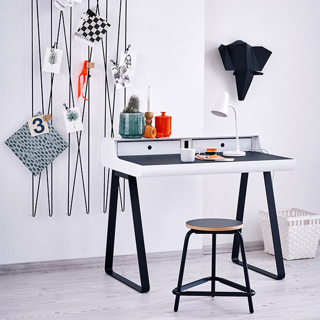 Secretary Desks - PS10 Mueller Metal Tables
