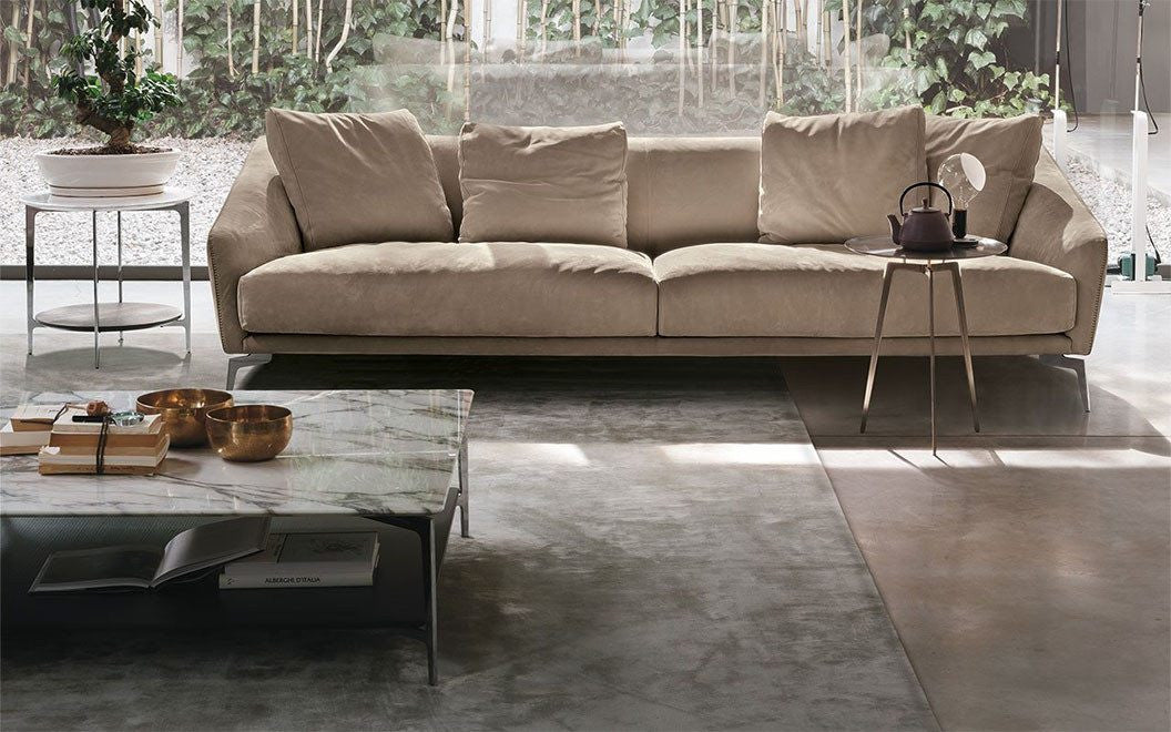 Sax Coffee Table by Alivar – Modern Round Marble Table