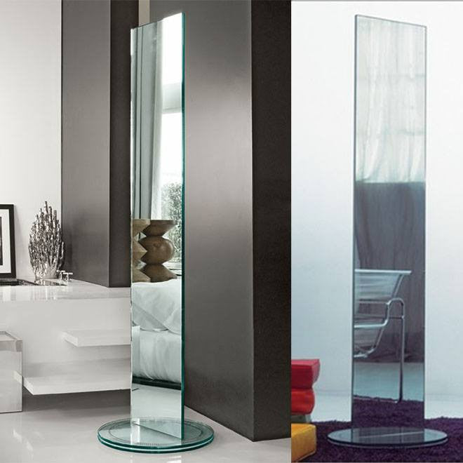 Tonelli Soglia Revolving Full Height Mirror by Iaso Hosoe