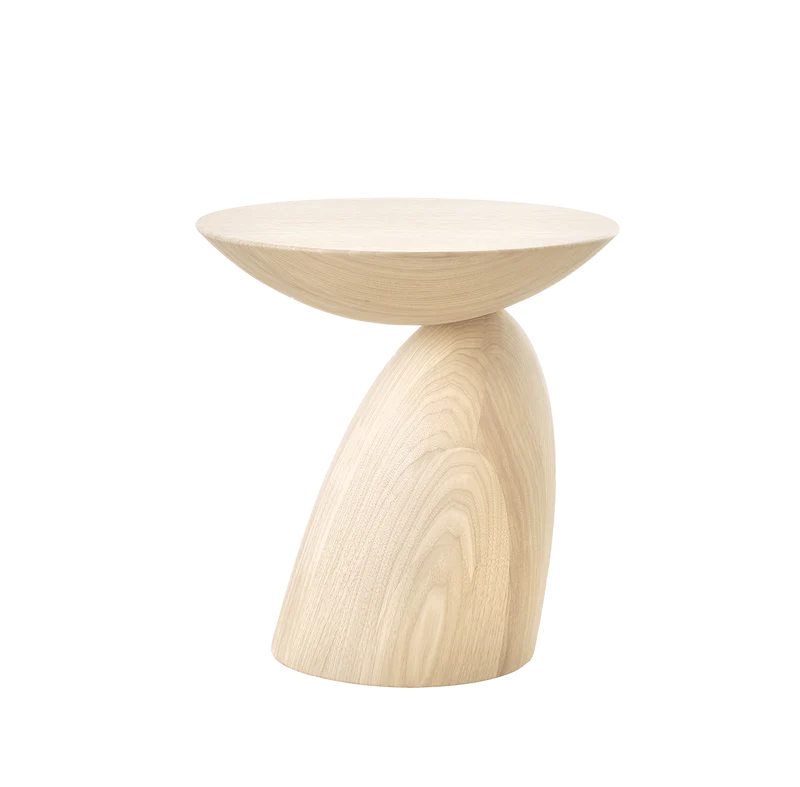 Wooden Parabel Table by Eero Aarnio – sculptural maple table with organic curves