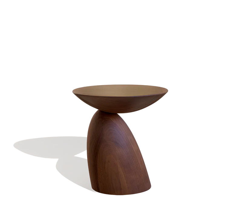Wooden Parabel Table by Eero Aarnio – functional sculpture in solid maple wood