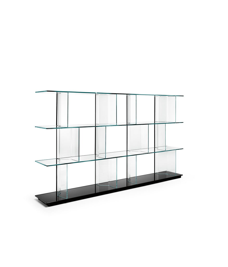Inori – Modular Glass Bookcase & Shelving System | Fiam Italia ...