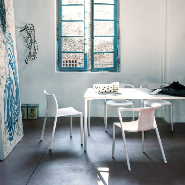 Magis Air Chair by Jasper Morrison – White Stackable & Weatherproof Design