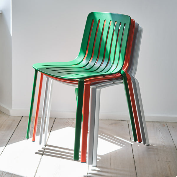 Magis Plato Chair by Jasper Morrison Stackable Aluminum Chairs