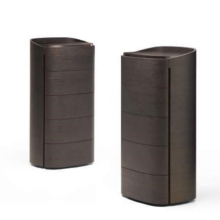 SanGiacomo Babila Thermo-Treated Oak Chest of Drawers