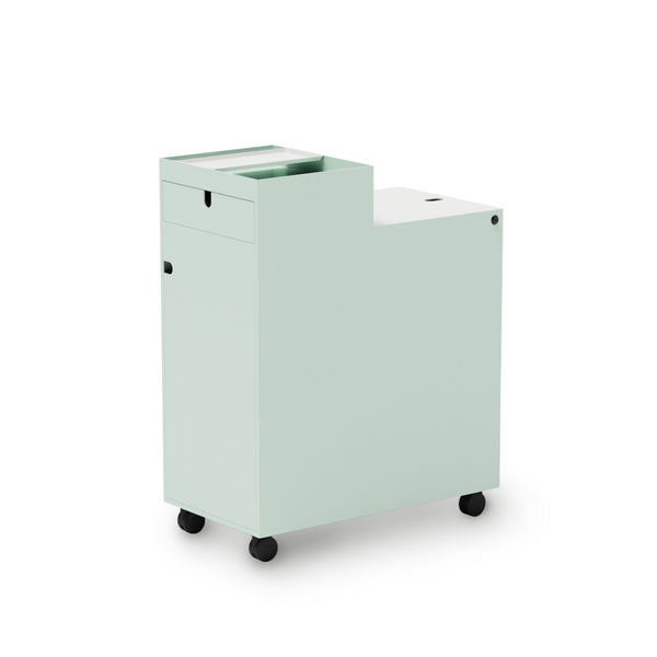 Mueller NEXT High - rolling file & storage container is the ultimate blend of clean design