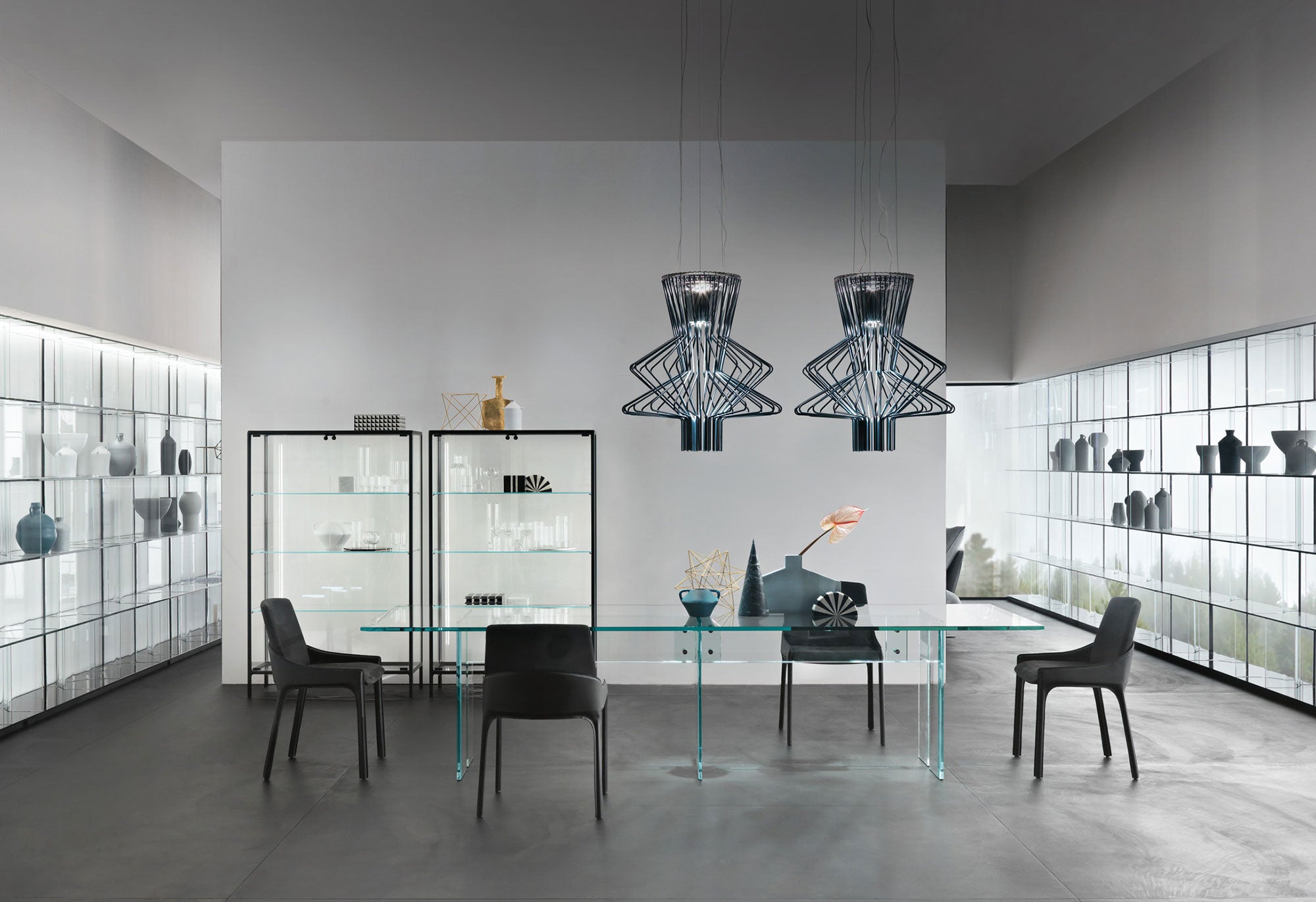 Black FIAM Plié Chair