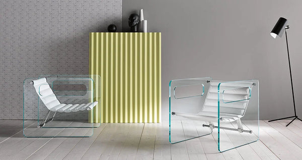 Tonelli Naked chair in modern interior setting with sculptural design focus