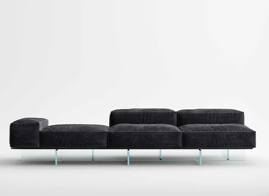 Tonelli Soft Glass SG070 Sofa