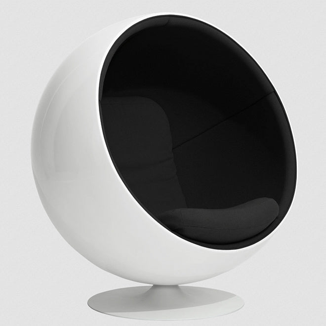 Authentic Aarnio_Ball Chair_Black Fabric