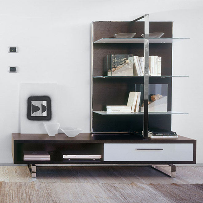 AntonelloItalia Logica Bookcase - Matrix Base