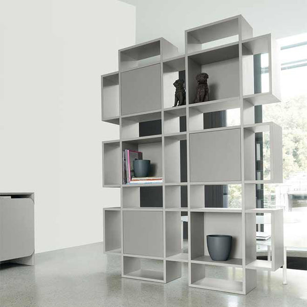 Bookcases - Antonello Italia Plaza Bookcase Lacquered