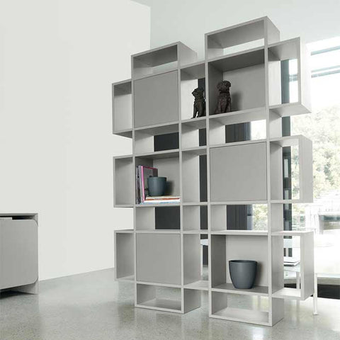 Bookcases - Antonello Italia Plaza Bookcase Lacquered
