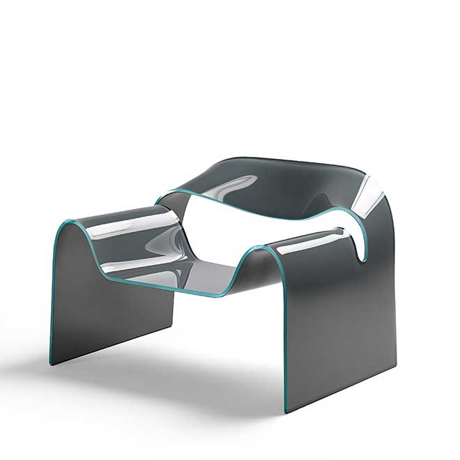 Lounge Chair - Fiam Ghost Lounge Chair