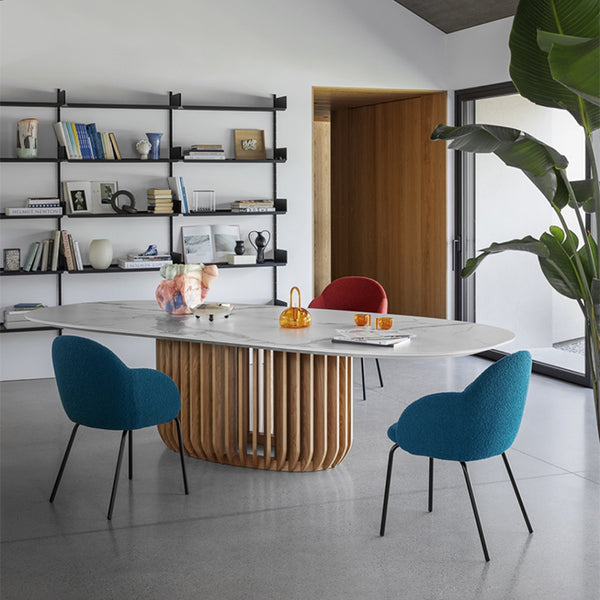 Tables_Juice Miniforms_White Ceramic_Oak