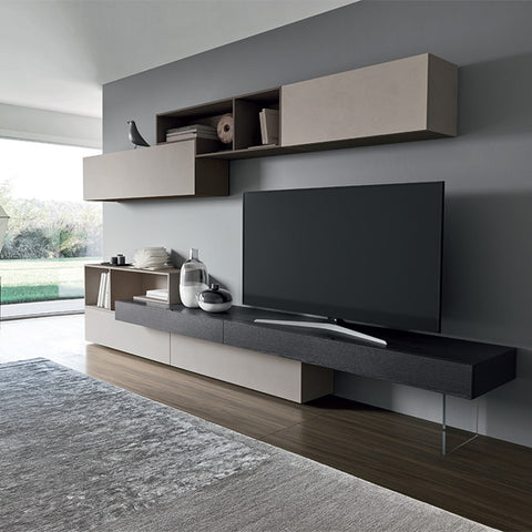 Entertainment Cenetr - Sangiacomo Tetris  TV Wall Unit