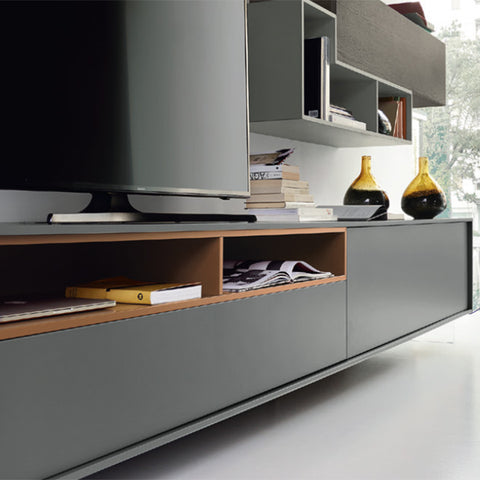 Entertainment Wall Unit - L6C05 Sangiacomo Lampo