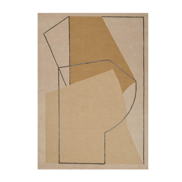 LinieDesign Furbo Yellow Rug