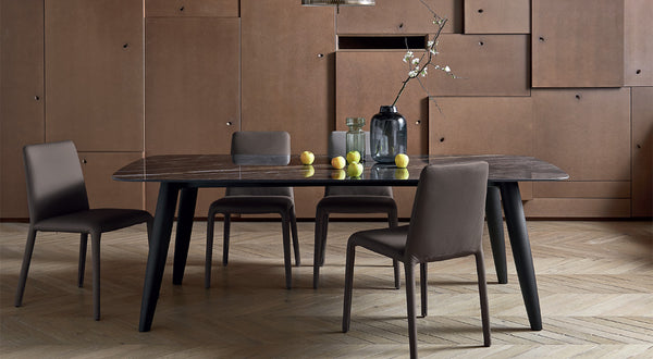 Wood Ceramic Dining Tables__Convivio_Sangiacomo