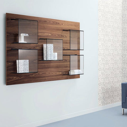 Bookcases - Tonelli Dazibao Walnut